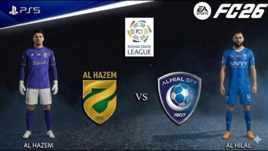 مباراة الهلال والحزم