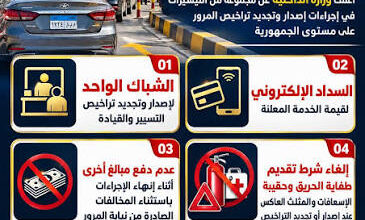 تراخيص السيارات والقيادة