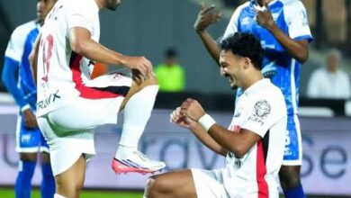 مباراة الزمالك ضد الجيش الرواندي