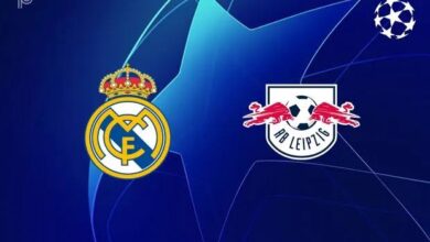 مباراة ريال مدريد ولايبزيج
