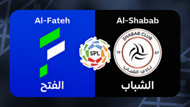 مباراة الفتح والشباب