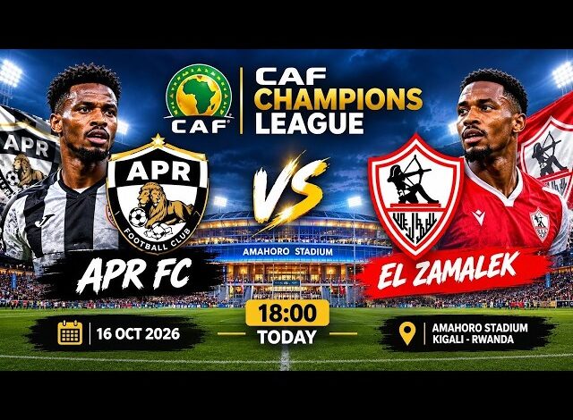 الزمالك والجيش الرواندي